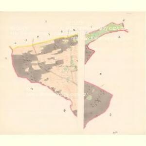 Klötten (Klettna) - m1195-1-001 - Kaiserpflichtexemplar der Landkarten des stabilen Katasters