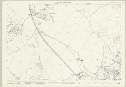 Cambridgeshire XL.1 (includes: Cottenham; Histon; Oakington; Westwick) - 25 Inch Map