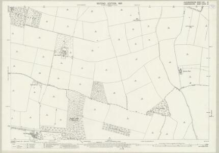 Huntingdonshire XXVI.10 (includes: Croxton; Eltisley; Toseland; Yelling) - 25 Inch Map