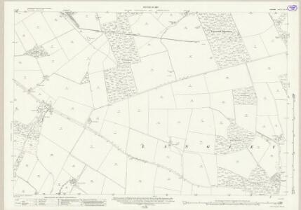 Durham XIX.6 (includes: Lanchester; Langley) - 25 Inch Map