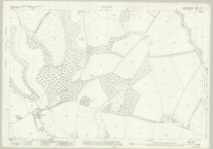 Gloucestershire XXI.4 (includes: Bourton on the Hill; Condicote; Cutsdean; Longborough; Sezincote) - 25 Inch Map