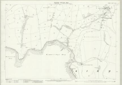 Dorset LV.12 (includes: Kimmeridge; Steeple; Tyneham) - 25 Inch Map