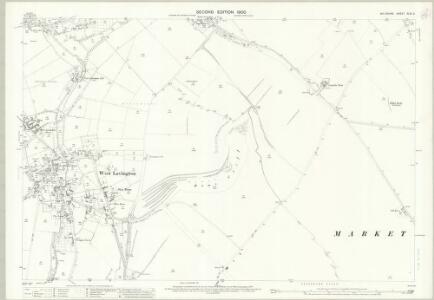 Wiltshire XLVI.2 (includes: Easterton; Market Lavington; West Lavington) - 25 Inch Map
