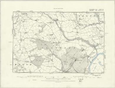 Brecknockshire XVI.NE - OS Six-Inch Map