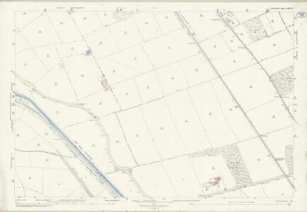 Lincolnshire LXI.13 (includes: Burton; Saxilby with Ingleby; Skellingthorpe; South Carlton) - 25 Inch Map