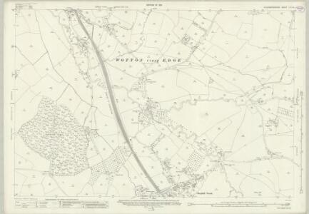 Gloucestershire LVI.14 (includes: Alkington; Charfield; Kingswood; North Nibley; Tortworth; Wotton under Edge) - 25 Inch Map