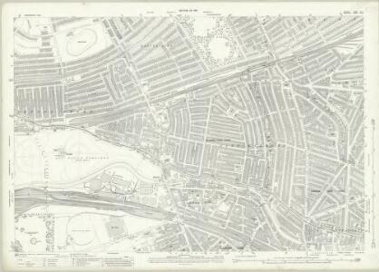 London (1915- Numbered sheets) IV.7 (includes: Kensington; Paddington; Willesden) - 25 Inch Map