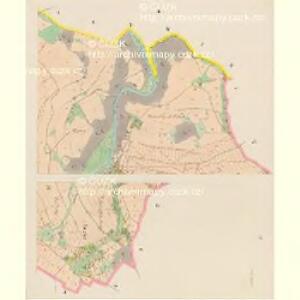 Nekorz (Nekoř) - c5020-1-002 - Kaiserpflichtexemplar der Landkarten des stabilen Katasters