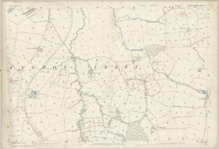Worcestershire X.1 (includes: Birmingham; Frankley; Halesowen; Hunnington; Illey; Lapal) - 25 Inch Map