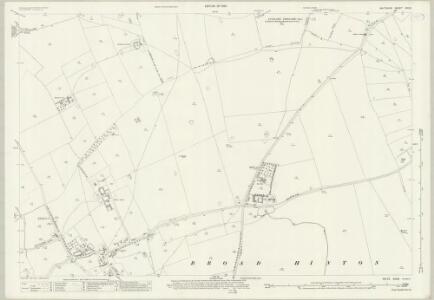 Wiltshire XXII.6 (includes: Broad Hinton; Broad Town; Clyffe Pypard; Lydiard Tregoze; Wroughton) - 25 Inch Map