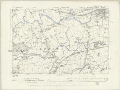 Lancashire LXIII.NW - OS Six-Inch Map