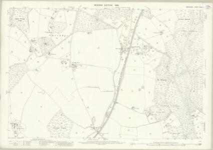 Berkshire XXXV.6 (includes: Bucklebury; Chieveley; Cold Ash; Hermitage; Shaw Cum Donnington) - 25 Inch Map