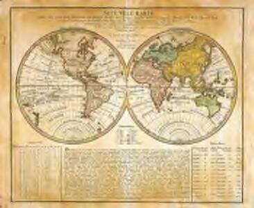 Neue Welt=Karte