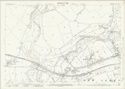 Hampshire and Isle of Wight XLII.5 (includes: Itchen Stoke and Ovington; New Alresford; Old Alresford; Tichborne) - 25 Inch Map
