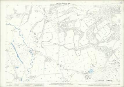 Surrey XXXIX.2 (includes: Cranleigh; Wonersh) - 25 Inch Map