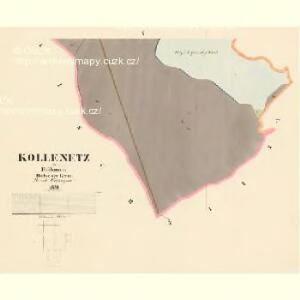 Kollenetz - c3278-1-009 - Kaiserpflichtexemplar der Landkarten des stabilen Katasters