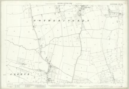 Gloucestershire XIX.8 (includes: Bishops Cleeve; Gotherington; Woodmancote) - 25 Inch Map