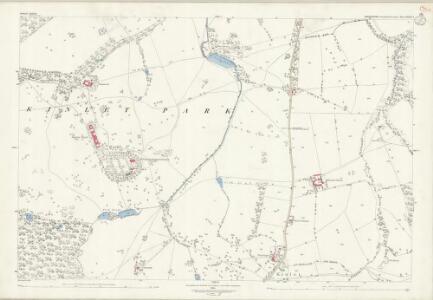 Shropshire LXXIII.8 (includes: Kinlet) - 25 Inch Map