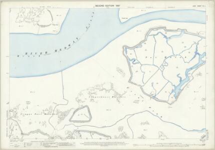 Kent XX.1 (includes: Gillingham; Hoo) - 25 Inch Map