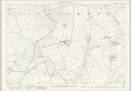 Devon XLIX.8 (includes: Holsworthy Hamlets; Pancrasweek) - 25 Inch Map