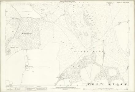Sussex XLVIII.9 (includes: Funtington; Lavant; Stoughton) - 25 Inch Map