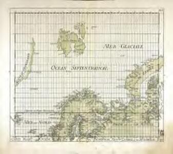 Carte mar.ne de Suede, Norwege, Nouv.le Zemble et de Spitsberge