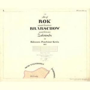 Rok - c6521-1-001 - Kaiserpflichtexemplar der Landkarten des stabilen Katasters