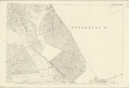 Hampshire and Isle of Wight LXXII.9 (includes: Brockenhurst; Lyndhurst) - 25 Inch Map