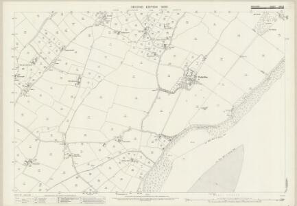 Anglesey XXII.12 (includes: Llangeinwen; Llanidan) - 25 Inch Map