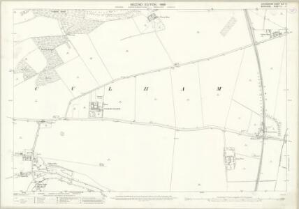 Oxfordshire XLV.11 (includes: Clifton Hampden; Culham; Sutton Courtenay) - 25 Inch Map