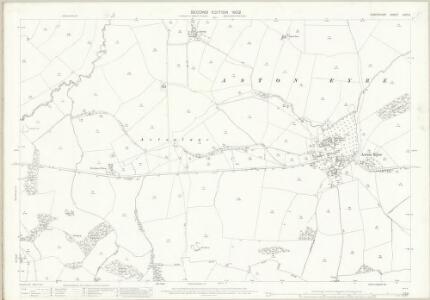Shropshire LVIII.5 (includes: Acton Round; Aston Eyre; Monkhopton; Upton Cressett) - 25 Inch Map