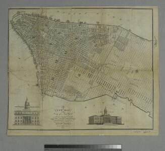 A new map of the city of New York : comprising all the late improvements, compiled and corrected from authentic documents, designed to accompany the Description of New York.