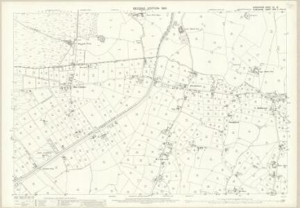 Shropshire VII.15 (includes: Bronington; Whitchurch Rural; Whixall) - 25 Inch Map