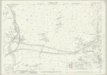 Devon CXXIV.2 (includes: Plymouth; Sparkwell) - 25 Inch Map