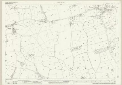Lancashire XLIV.7 (includes: Barnacre With Bonds; Garstang; Kirkland; Nateby; Upper Rawcliffe With Tarnacre) - 25 Inch Map