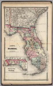 Schonberg's Map of Florida.
