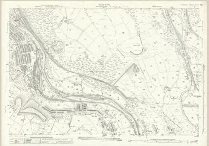 Glamorgan XIX.10 (includes: Llanwynno; Merthyr Tudful) - 25 Inch Map