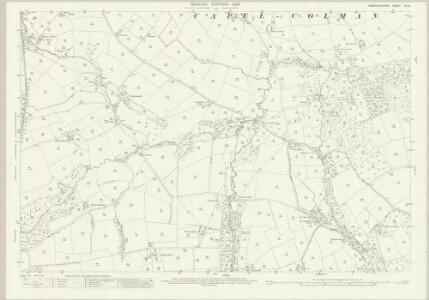 Pembrokeshire VII.14 (includes: Capel Colman; Clydai; Llanfihangel Penbedw; Penrhydd) - 25 Inch Map