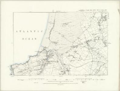 Cornwall XLVIII.SE - OS Six-Inch Map