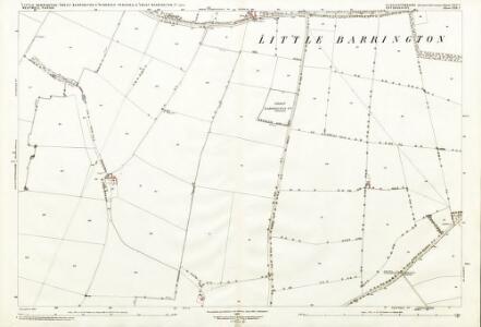 Gloucestershire XLV.2 (includes: Barrington; Westwell; Windrush) - 25 Inch Map
