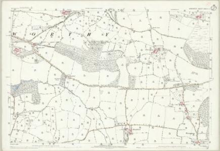 Somerset XXXIV.7 (includes: Luccombe; Minehead Without; Selworthy) - 25 Inch Map