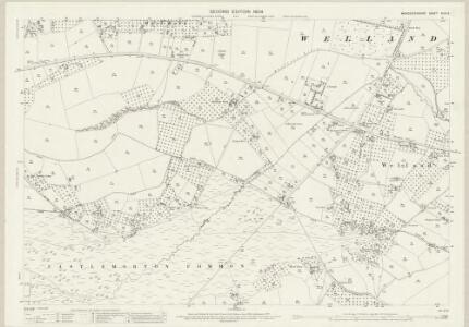 Worcestershire XLVII.9 (includes: Castlemorton; Little Malvern; Welland) - 25 Inch Map