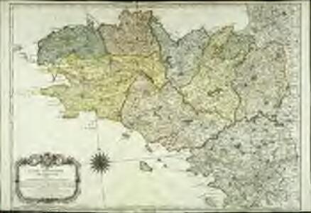 Carte geometrique de Bretagne