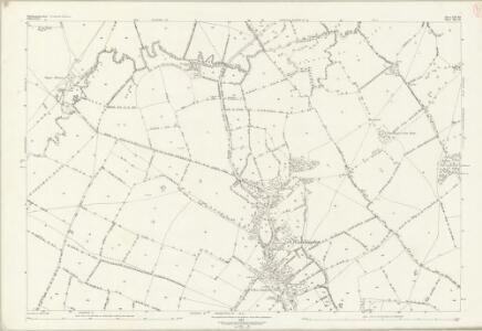 Northamptonshire LIV.10 (includes: Chipping Warden; Cropredy; Edgcote; Prescote; Wardington) - 25 Inch Map