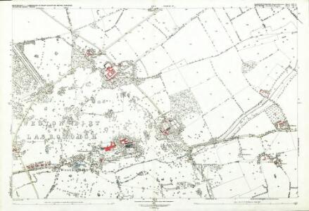 Gloucestershire LXV.8 (includes: Sherston; Shipton Moyne; Tetbury Upton; Westonbirt) - 25 Inch Map