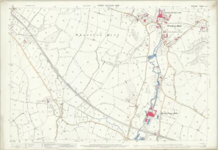 Somerset XL.4 (includes: Wells St Cuthbert Out; Wookey) - 25 Inch Map