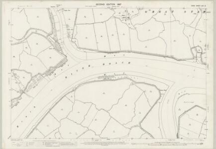 Essex (1st Ed/Rev 1862-96) LXXI.10 (includes: Barling Magna; Canewdon; Foulness; Paglesham) - 25 Inch Map