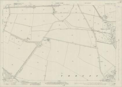 Oxfordshire XXVII.5 (includes: Hensington Without; Kidlington; Shipton on Cherwell; Thrup) - 25 Inch Map