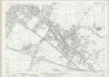 Cheshire XIX.8 (includes: Hazel Grove and Bramhall; Stockport) - 25 Inch Map