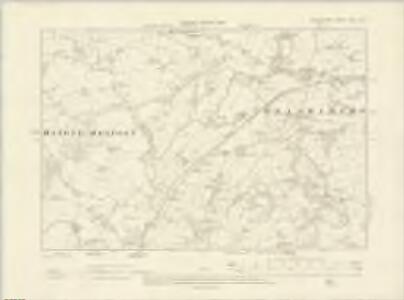 Radnorshire XXIII.NW - OS Six-Inch Map